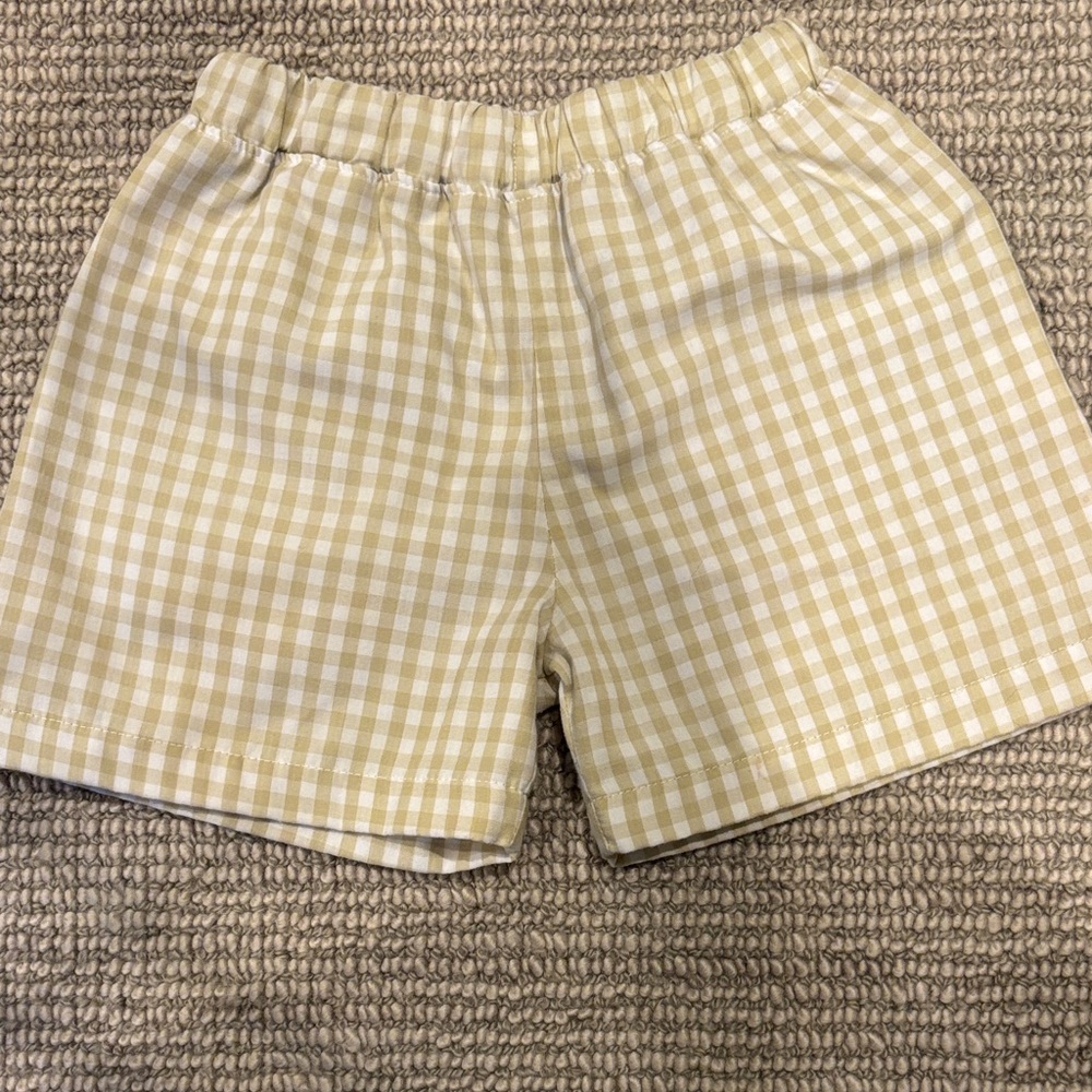 Gingham Checkered boys Shorts